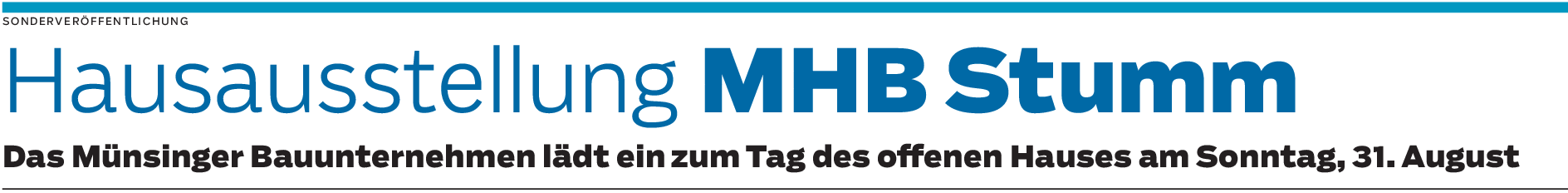 MHB Stumm Bauunternehmung in Münsingen: Tag des offenen Hauses