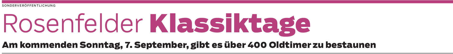 Klassiktag in Rosenfeld: Erfolgsgeschichte "Wirtschaftswunder“