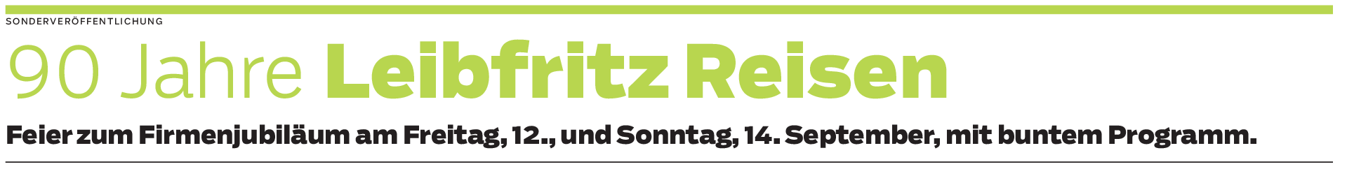 Leibfritz Reisen begeht 90-jähriges Jubiläum in Undingen