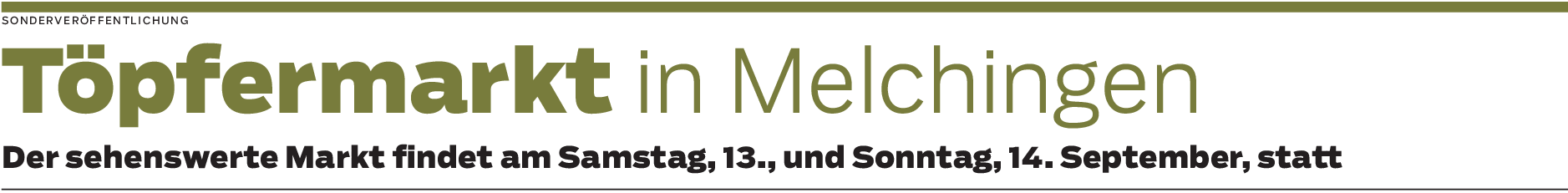 Töpfermarkt in Melchingen: Gestalterische Vielfalt und Unikate