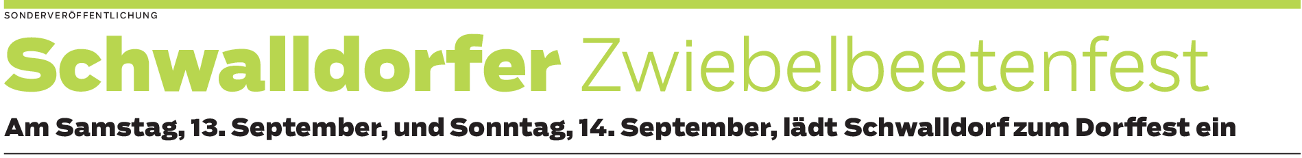 Zwiebelbeetenfest in Schwalldorf: Gemütliche "Hockete“