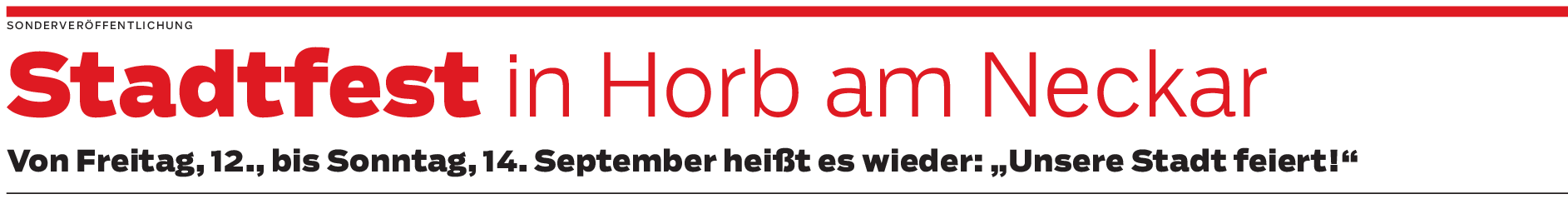 Stadtfest in Horb: Verkaufsoffener Sonntag