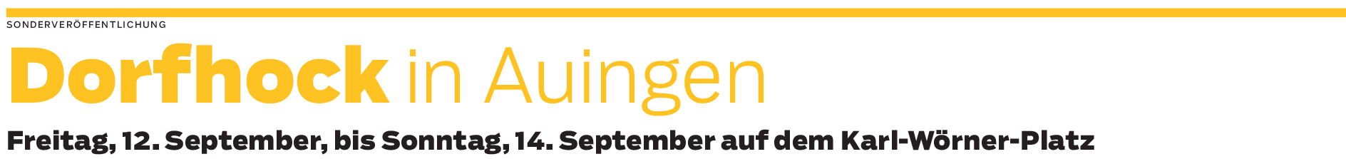 Auingen: Ein Fest für alle