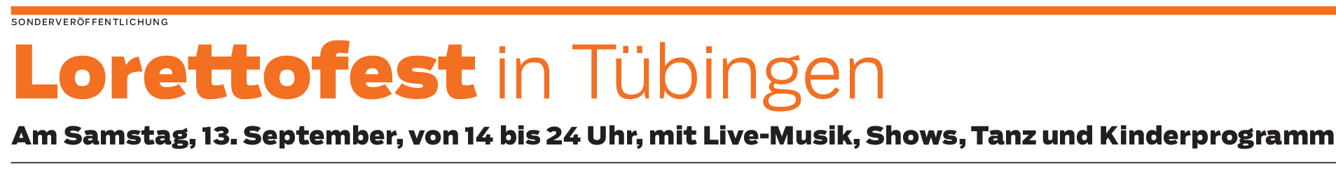 Lorettofest in Tübingen: In der Südstadt steppt der Bär