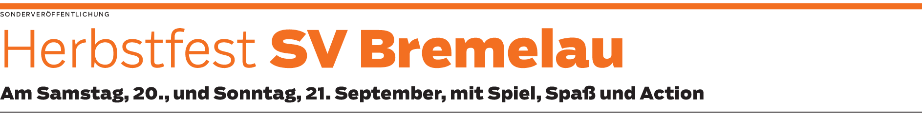 Herbstfest des SV Bremelau: Ein Highlight für die ganze Familie