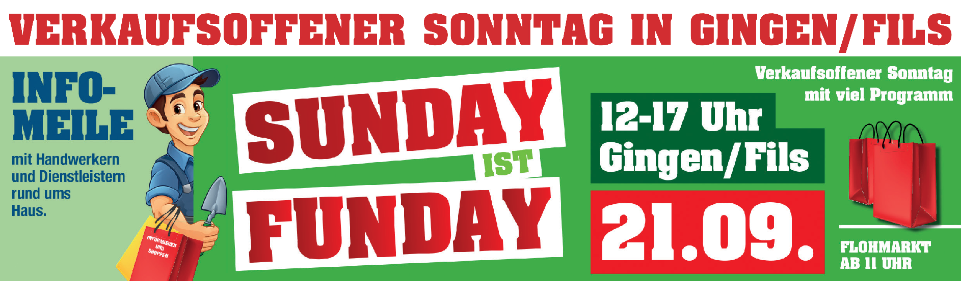 Ein Sonntag zum Bummeln, Informieren und Genießen in Gingen