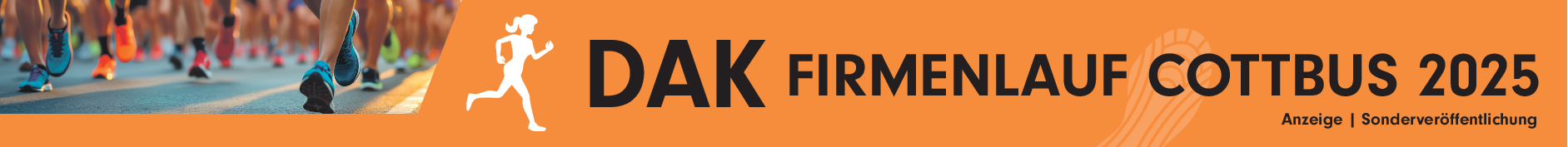Neuer Teilnehmer-Rekord beim DAK Firmenlauf in Cottbus