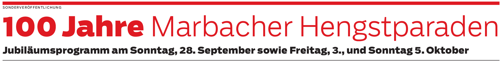 Marbach: Vierstündiges Schauprogramm