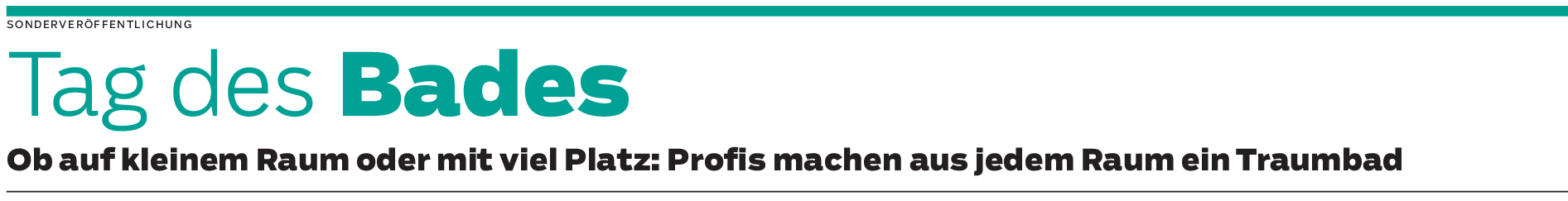 Badgestaltung nach Bedürfnis