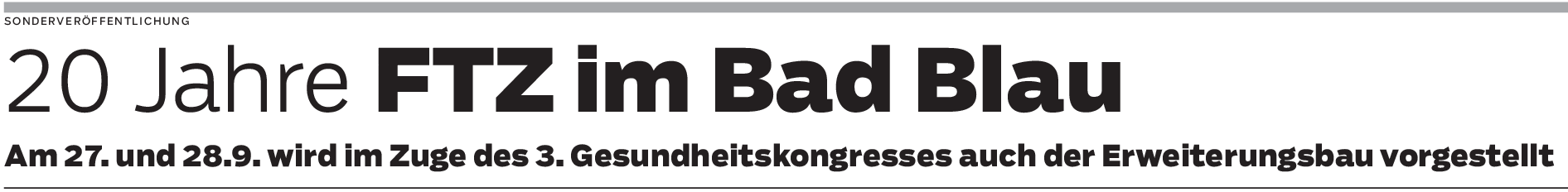 20 Jahre FTZ im Bad Blau in Blaustein