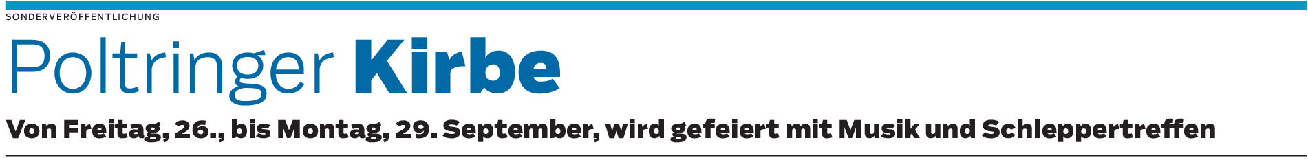 Poltring: Schlepper, Schlachtplatte, Musik