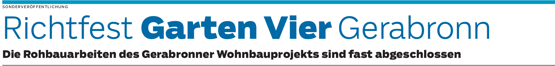 Im Sommer bezugsfertig