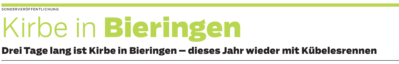 Bieringen: Große Jubiläumskirbe