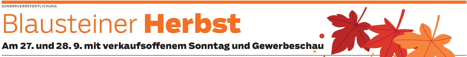 Blaustein: Bummeln, informieren, genießen und feiern