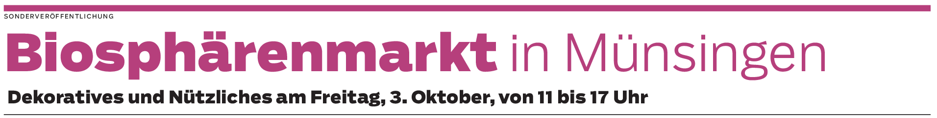 Münsingen: Verkaufsoffener Feiertag