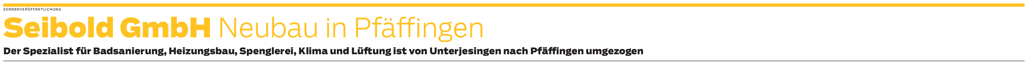 Tradition trifft auf Moderne bei der Firma Seibold in Pfäffingen