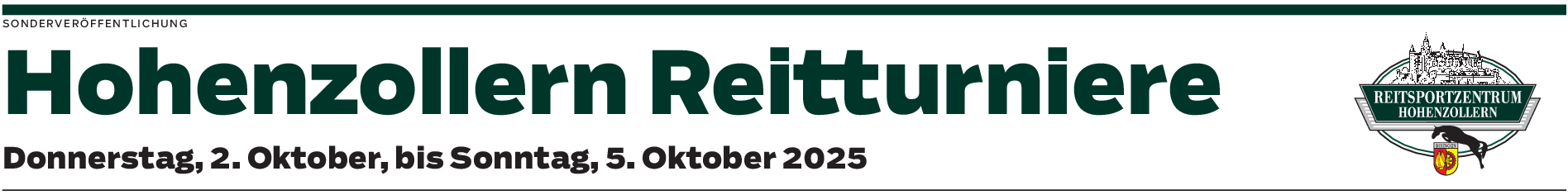 Die Helfer bei den Hohenzollern Reitturnieren