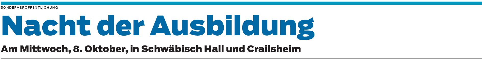 Nacht der Ausbildung in Crailsheim und Schwäbisch Hall: Einsteigen und den Traumjob finden