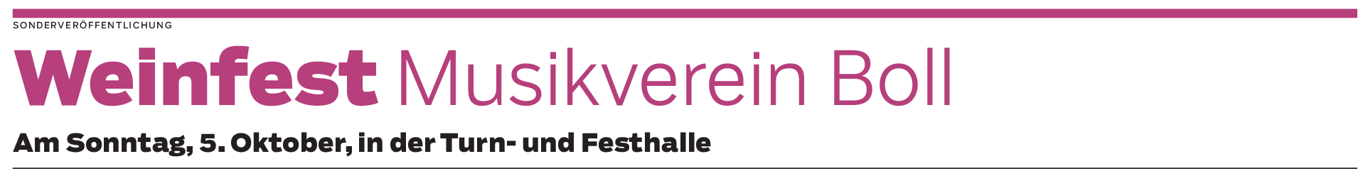 Weinfest in Hechingen: Bollemer Musikverein lädt ein