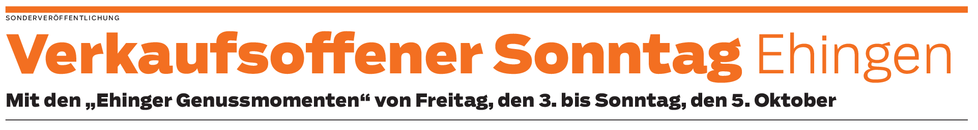 Verkaufsoffener Sonntag in Ehingen: Shoppen und Schnabulieren