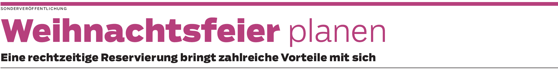 Nicht mehr lange, dann ist Weihnachten