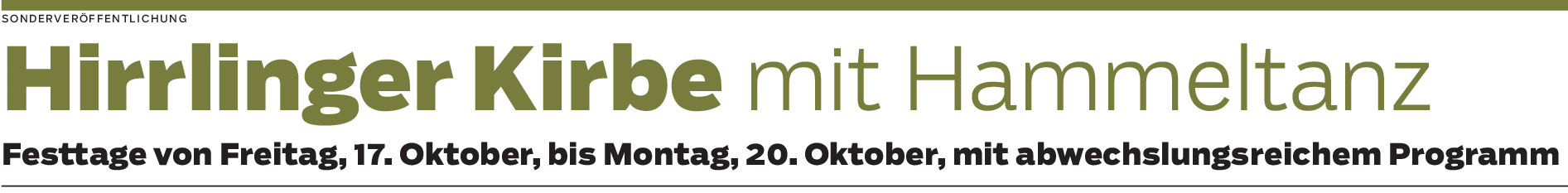 Hirrlingen: Kirbe-Wochenende lädt zum Mitfeiern ein