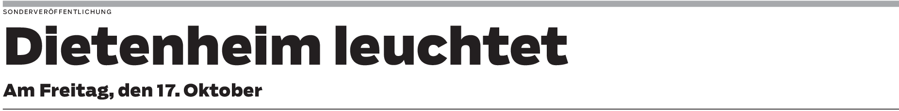 Dietenheim: Lichter, Klang und Kulinarik