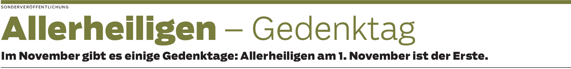 Zeit für Trauer und für Trost
