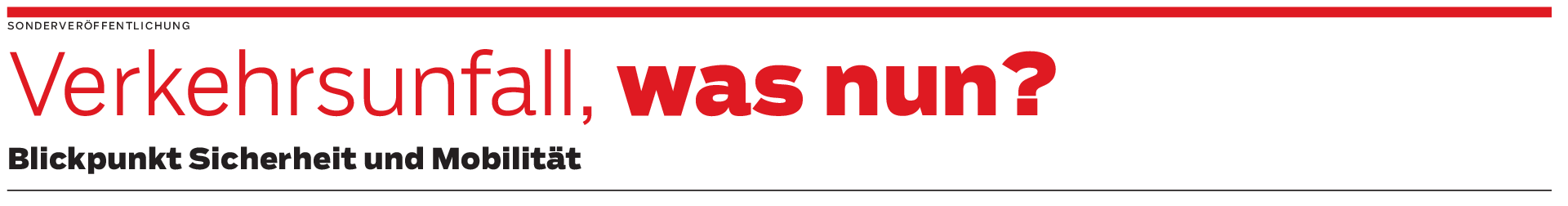 Checkliste für den Ernstfall