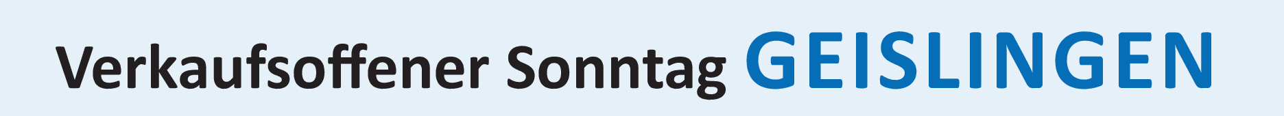 Blaulichttag und verkaufsoffener Sonntag