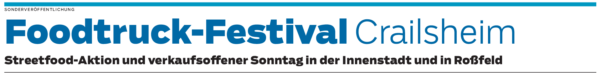 Foodtruck-Festival in Crailsheim: Shopping-Event trifft Schlemmer-Vergnügen Foodtruck-Festival in Crailsheim: Shopping-Event trifft Schlemmer-Vergnügen