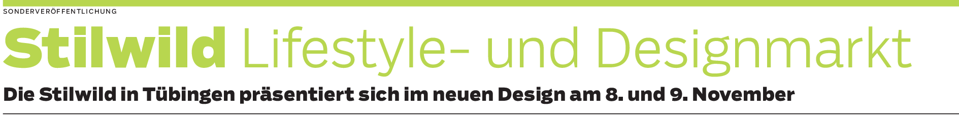 Stilwild Lifestyle- und Designmarkt in Tübingen