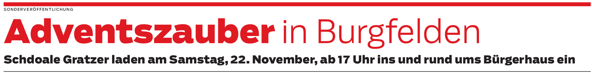 Burgfelden: Feuerkörbe, Schupfnudeln und Glühwein