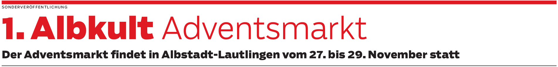 Genuss und schöne Dinge beim Adventsmarkt in Albkult