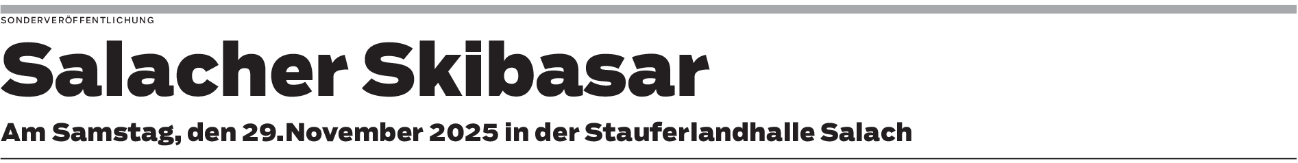 Breites Angebot rund um den Wintersport in Salach