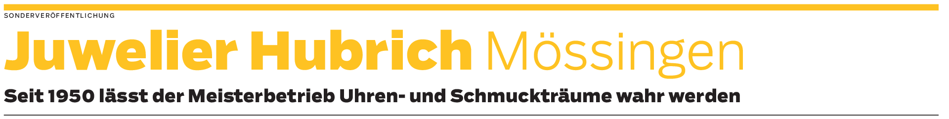 Schmuckstücke mit Stil bei Juwelier Hubrich in Mössingen