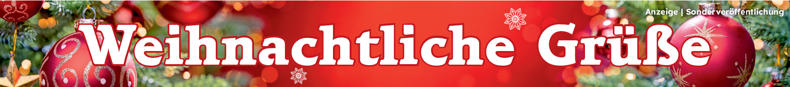 Glitzer am schönsten zum Fest