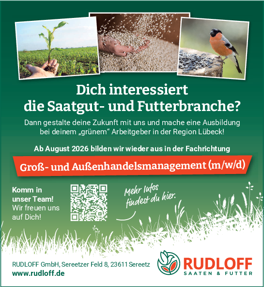 Das Familienunternehmen in Sereetz ist auf die Vermehrung von Pflanzensamen  sowie die Produktion und Vermarktung von Futtermitteln spezialisiert. -  Lbecker Nachrichten