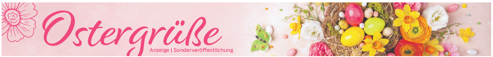 Blumiger Osterschmuck