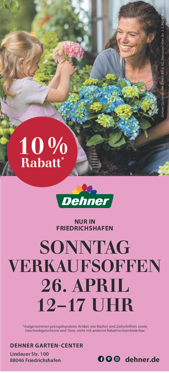 Der Aktionstag „Zauberhaftes Friedrichshafen“ mit verkaufsoffenem Sonntag und Streetfood-Markt lädt am 26. April zu Mitmach-Aktionen, einer Fahrzeugausstellung, Tanzauftritten und vielem mehr ein
