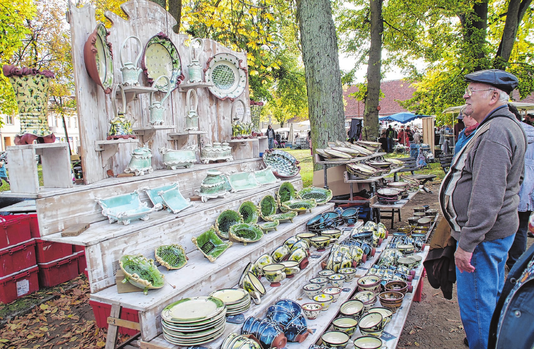 Töpfermarkt Rheinsberg: Die ganze Vielfalt von Keramik, Porzellan und Steinzeug