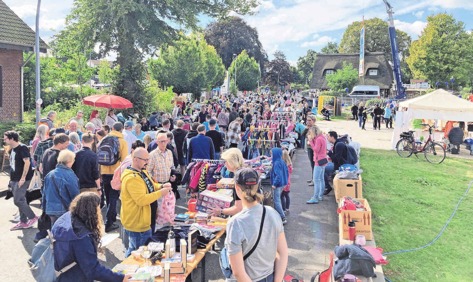 Flohmarkt, Wirtschaftsschau und "Bunte Meile' zählen vom 6. bis 13. September zu den Höhepunkten des vielseitigen Festprogramms für Jung und Alt.