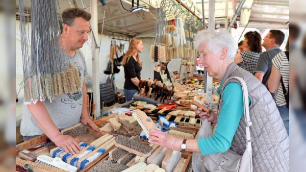 Ostermontagsmarkt in Beilstein: Über 100 Mal Nützliches und Schönes