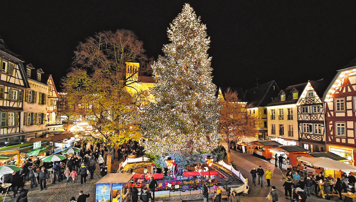 Auf dem Weihnachtsmarkt in Bensheim gibt es jede Menge besondere Angebot zu entdecken. ARCHIVBILD: DIETMAR FUNCK