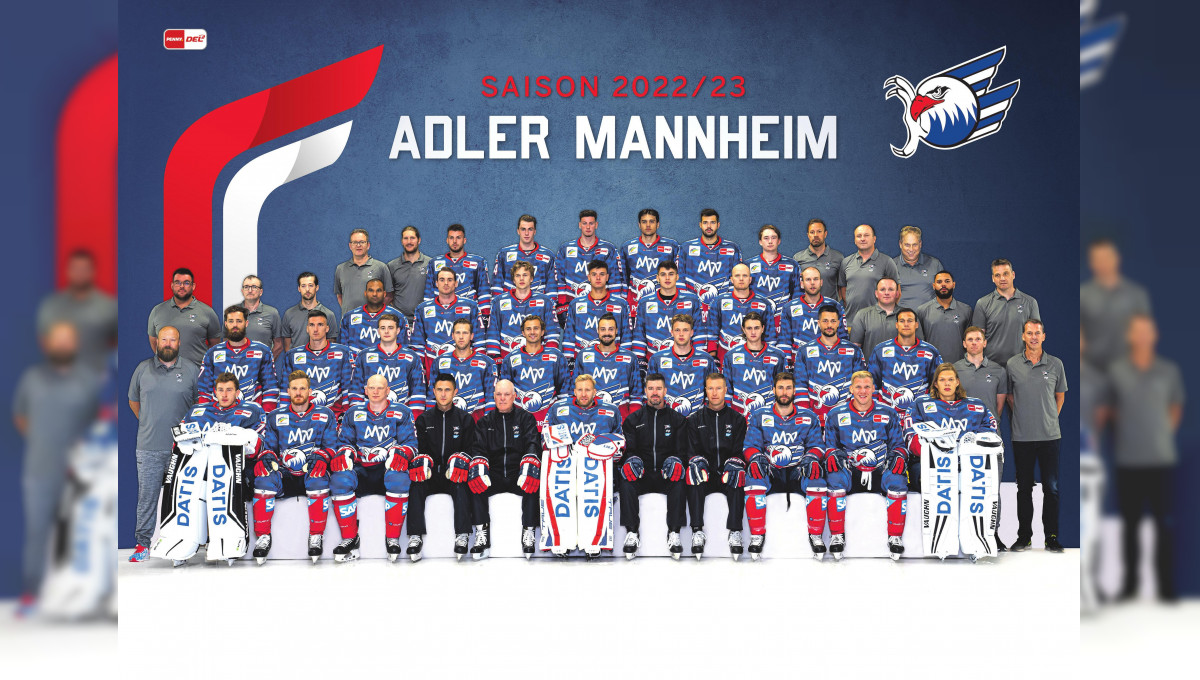 Eishockeymannschaft der Saison 2022/2023: Adler Mannheim 