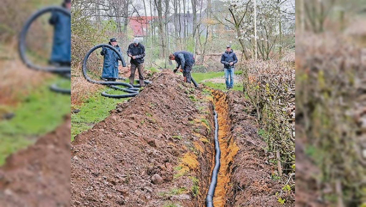 Endlich Strom für den Reitverein