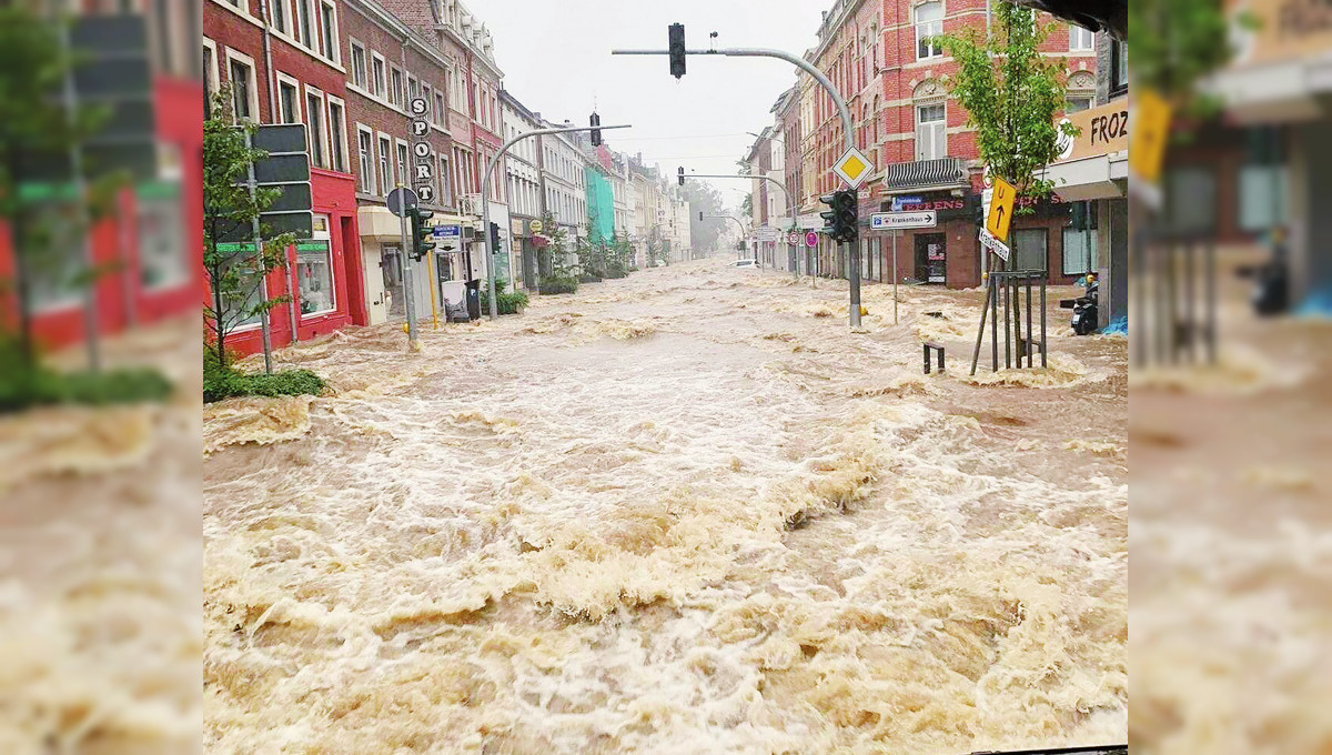 Die Flut und das unvorstellbare und Stolberg Szenario für Eschweiler