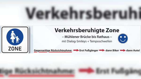 Bürgerinitiative "Rathausstraße-Salmstraße": Durchgängiges Fahren für uns alle!