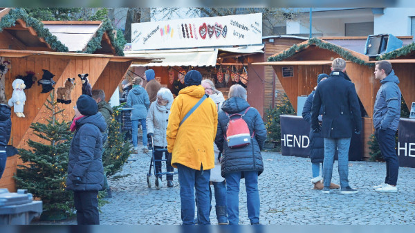 Kleiner, aber feiner Treffpunkt am Weihnachtsmarkt in Eilendorf