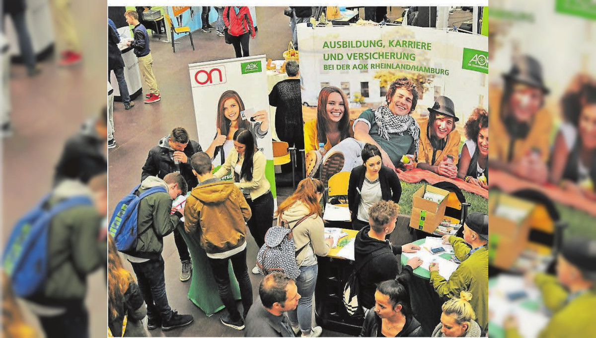 Berufsinfomarkt in Jülich: Für einen guten Start ins Berufsleben